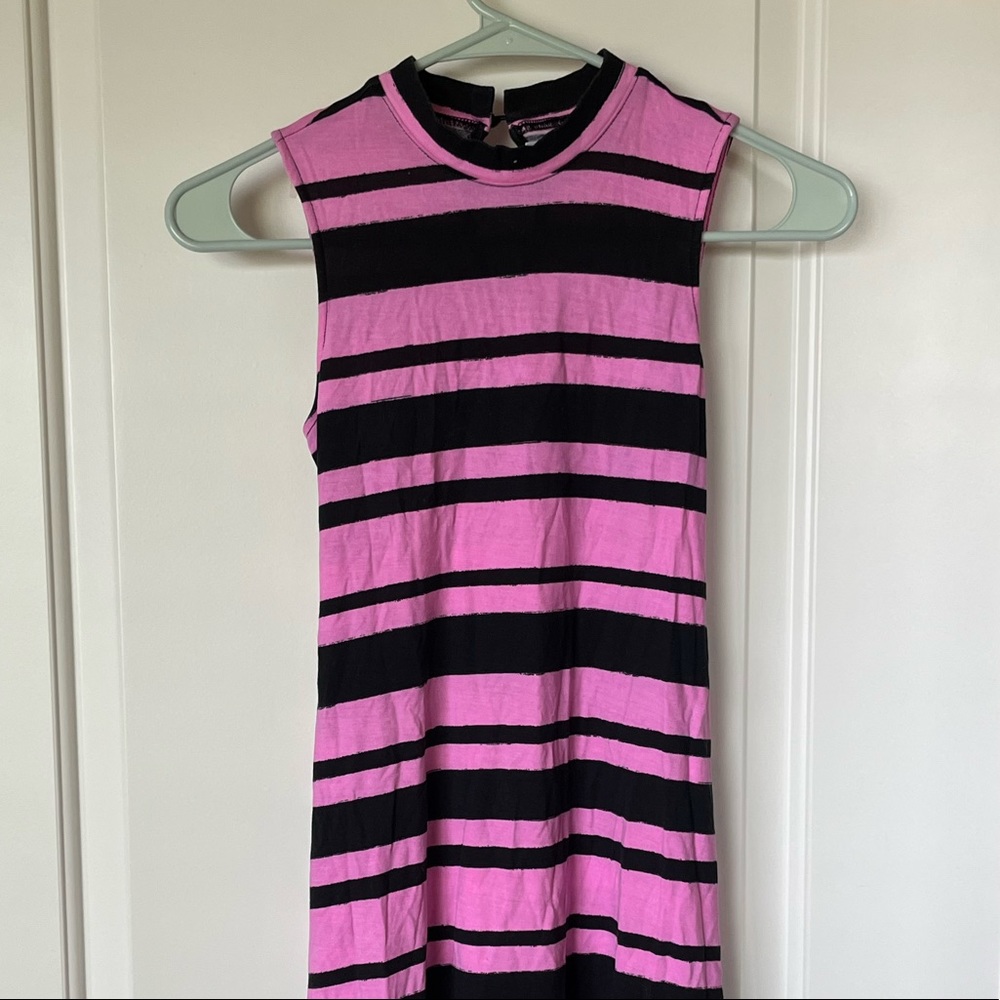 Justice Pink and Black Dress
